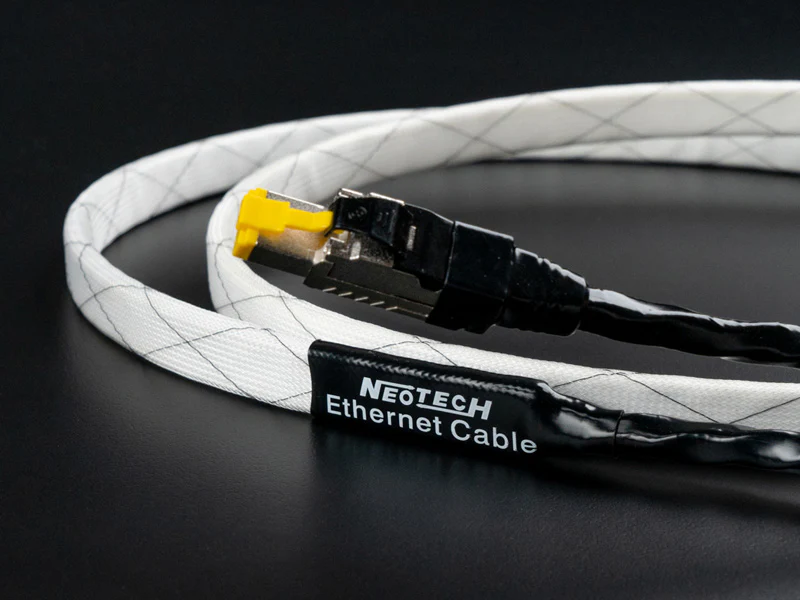 NEOTECH NEET-1008 RJ45 LAN Cat8 Cable UP-OCC Silver - Image 3