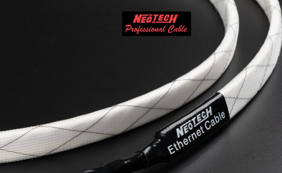 NEOTECH NEET-1008 RJ45 LAN Cat8 Cable UP-OCC Silver - Image 4