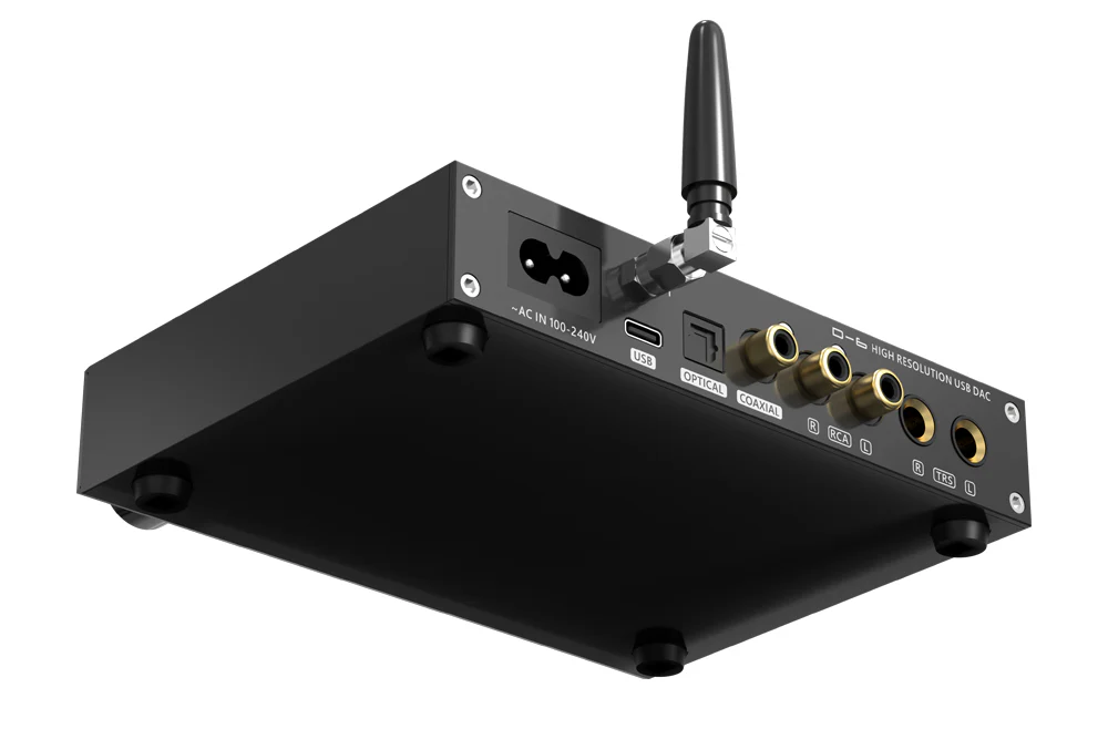 SMSL D-6 DAC Dual AK4493s Bluetooth 5.1 PCM 768kHz/32Bit DSD512 Decoder with Remote Control - Image 4