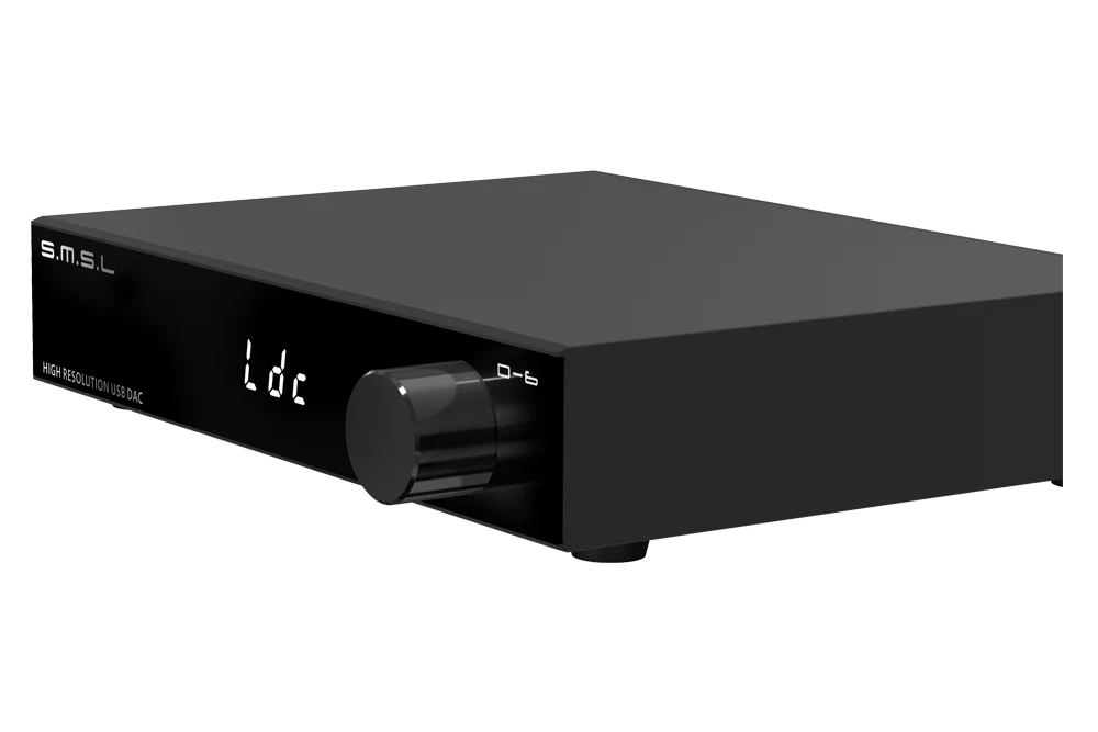 SMSL D-6 DAC Dual AK4493s Bluetooth 5.1 PCM 768kHz/32Bit DSD512 Decoder with Remote Control - Image 5